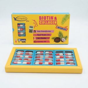ویکتوریا بیوتین و کلاژن Victoria Slim