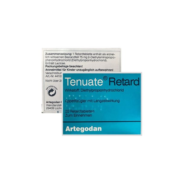 قرص لاغری تنوئید ریتارد (Tenuate Retad)
