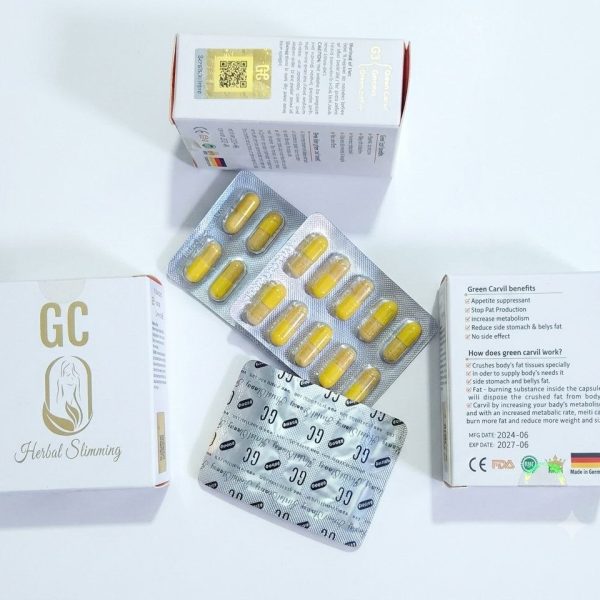 جی سی ورقه ای جدید GC Herbal Slimming جی سی بلیستر