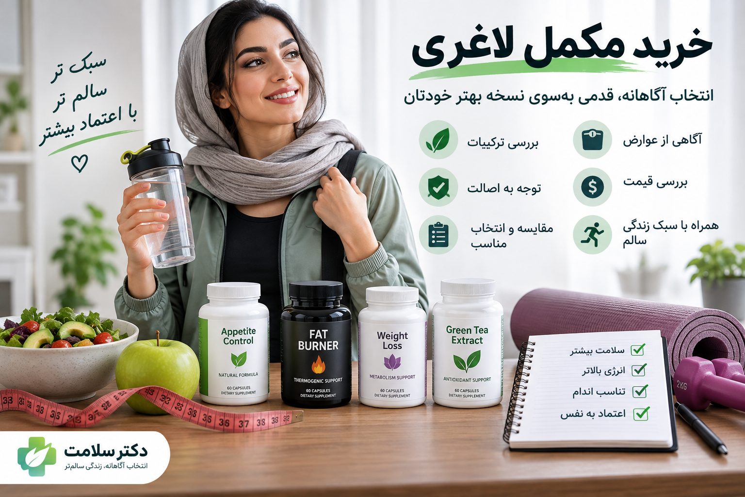 راهنمای خرید مکمل لاغری