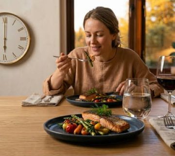 بهترین زمان خوردن شام برای لاغری